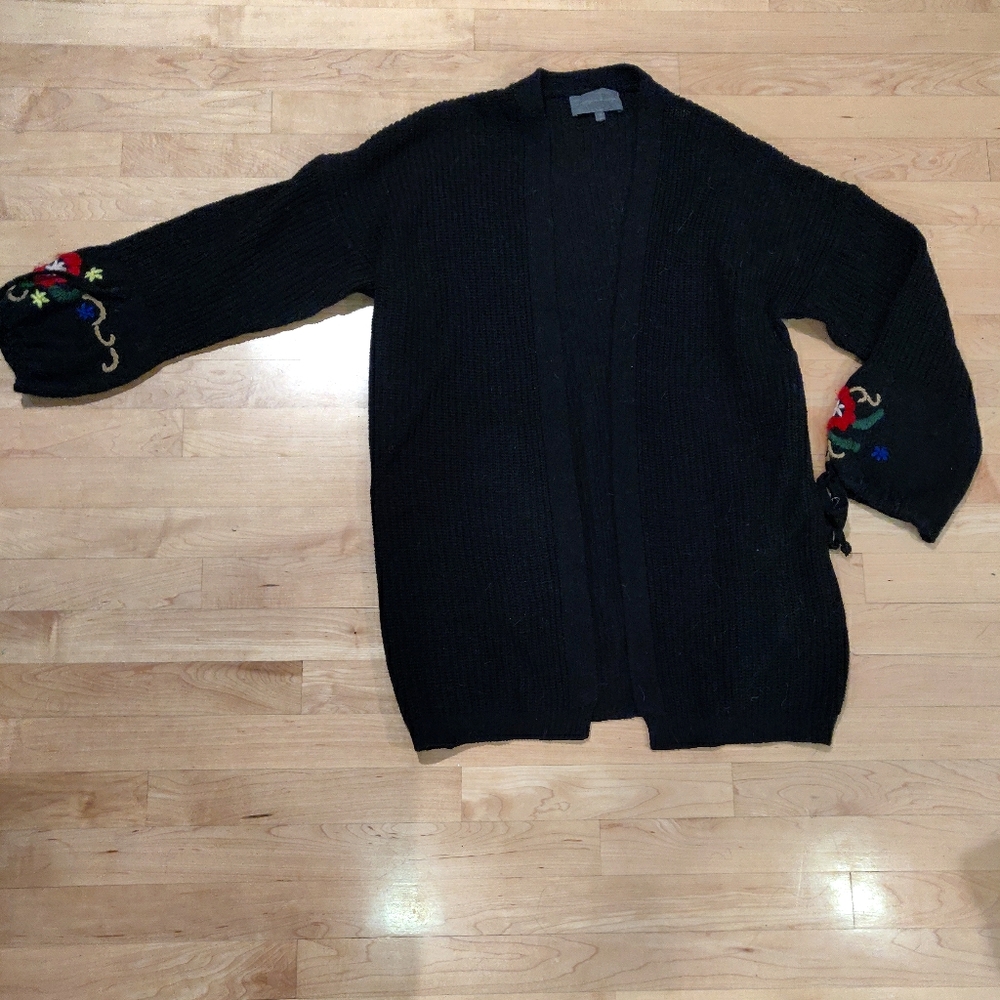 Anthropologie long sweater cardigan